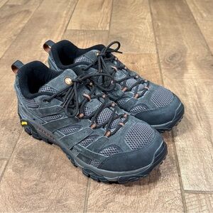 Merrell Men’s Size 12 M Moab 2 Vent Beluga/Dark Gray Hiking Trail Shoes Boots